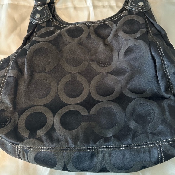 Coach Black Monogram Purse - Picture 4 of 10